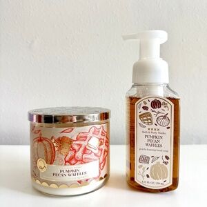 Bath and Body Works Pumpkin Pecan Waffles candle